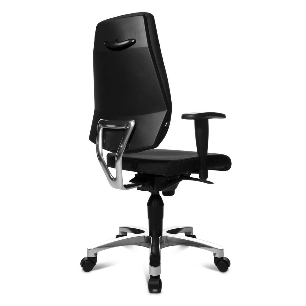 Produktabbildung Nr. 5: Chaise de bureau pivotante Topstar® Ortho 30, accoudoirs réglables en hauteur et en largeur, noire