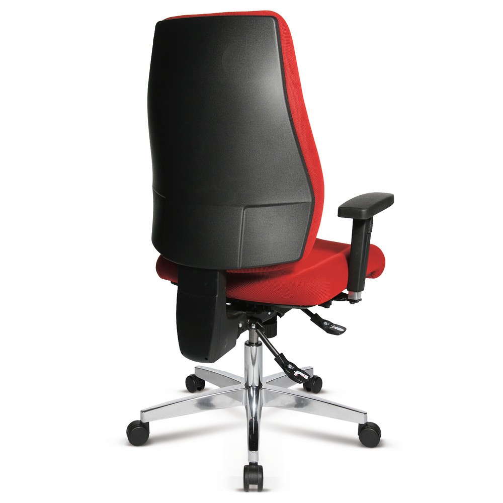 Produktabbildung Nr. 4: Chaise de bureau pivotante Topstar® P91, dossier en mousse moulée, vert pomme