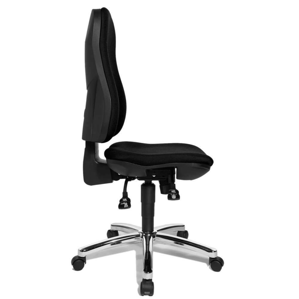 Produktabbildung Nr. 4: Chaise de bureau pivotante Topstar® Support Syncro, chaise ergonomique, noir