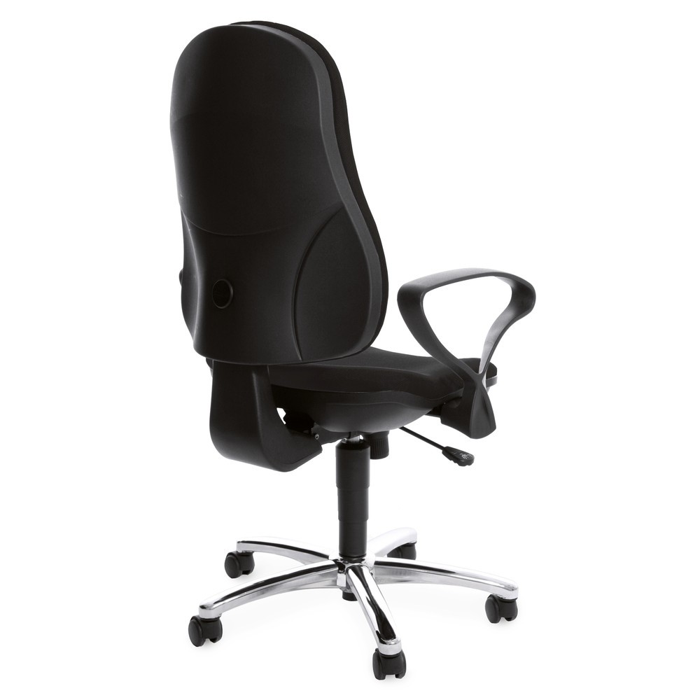 Produktabbildung Nr. 5: Chaise de bureau pivotante Topstar® Support Syncro, chaise ergonomique, noir