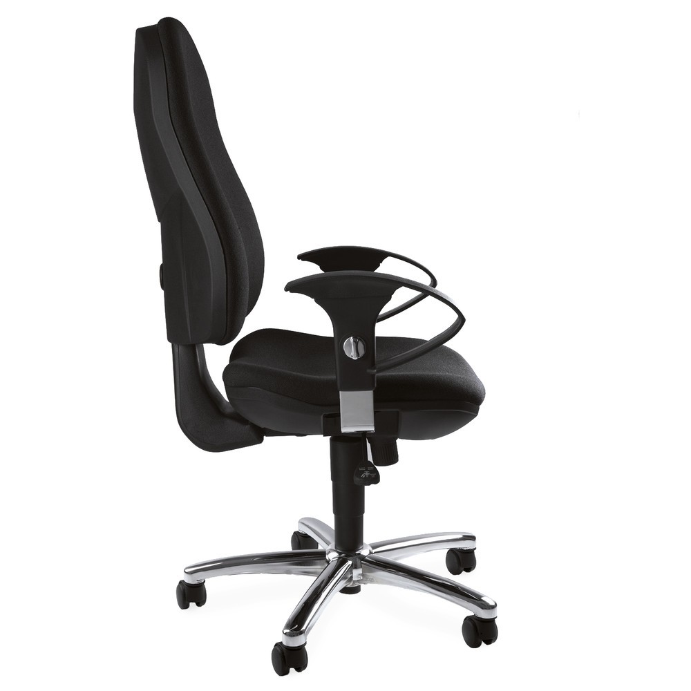 Produktabbildung Nr. 6: Chaise de bureau pivotante Topstar® Support Syncro, chaise ergonomique, noir