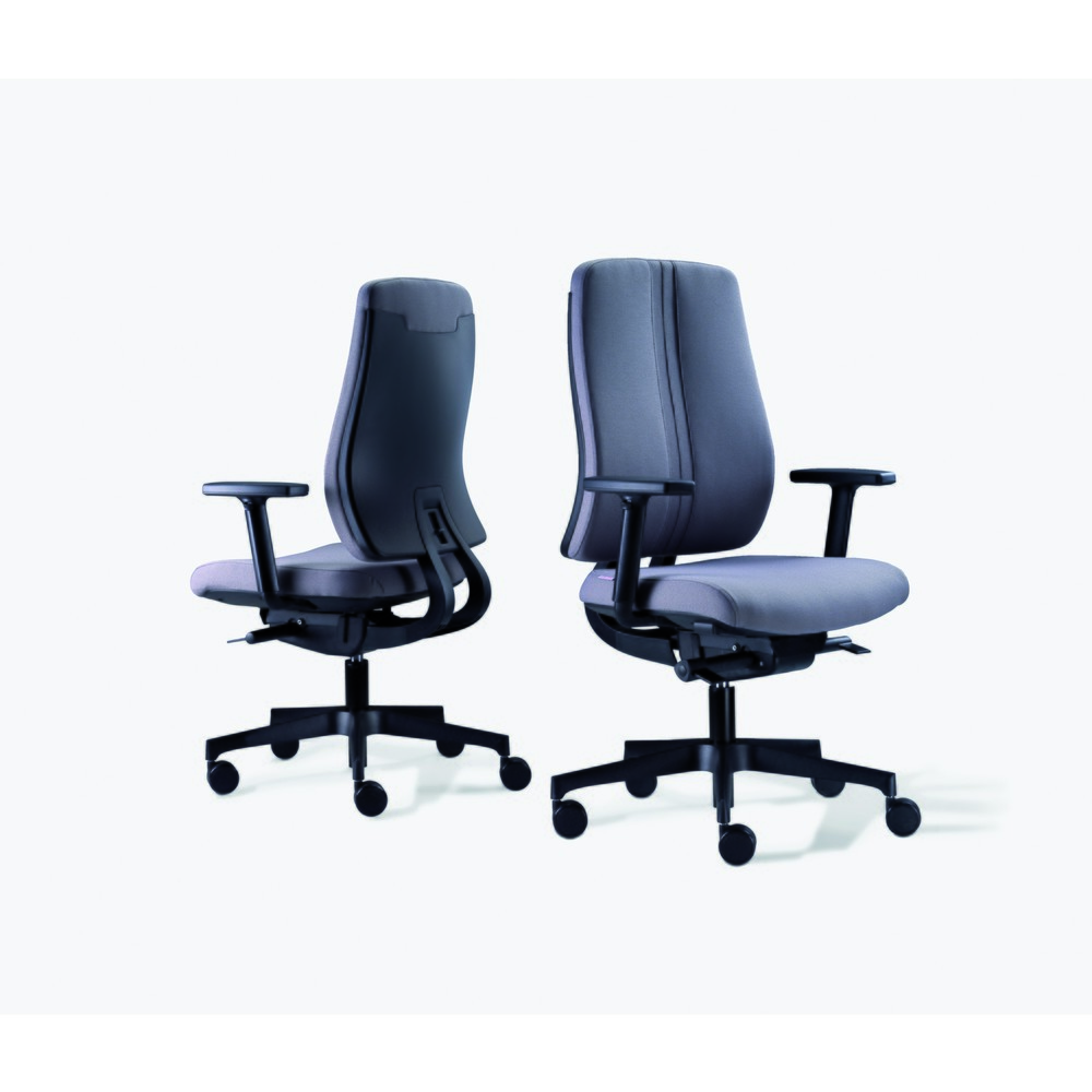 Produktabbildung Nr. 2: Chaise de bureau pivotante Tam de BISLEY, mécanisme synchrone, soutien lombaire, dossier rembourré