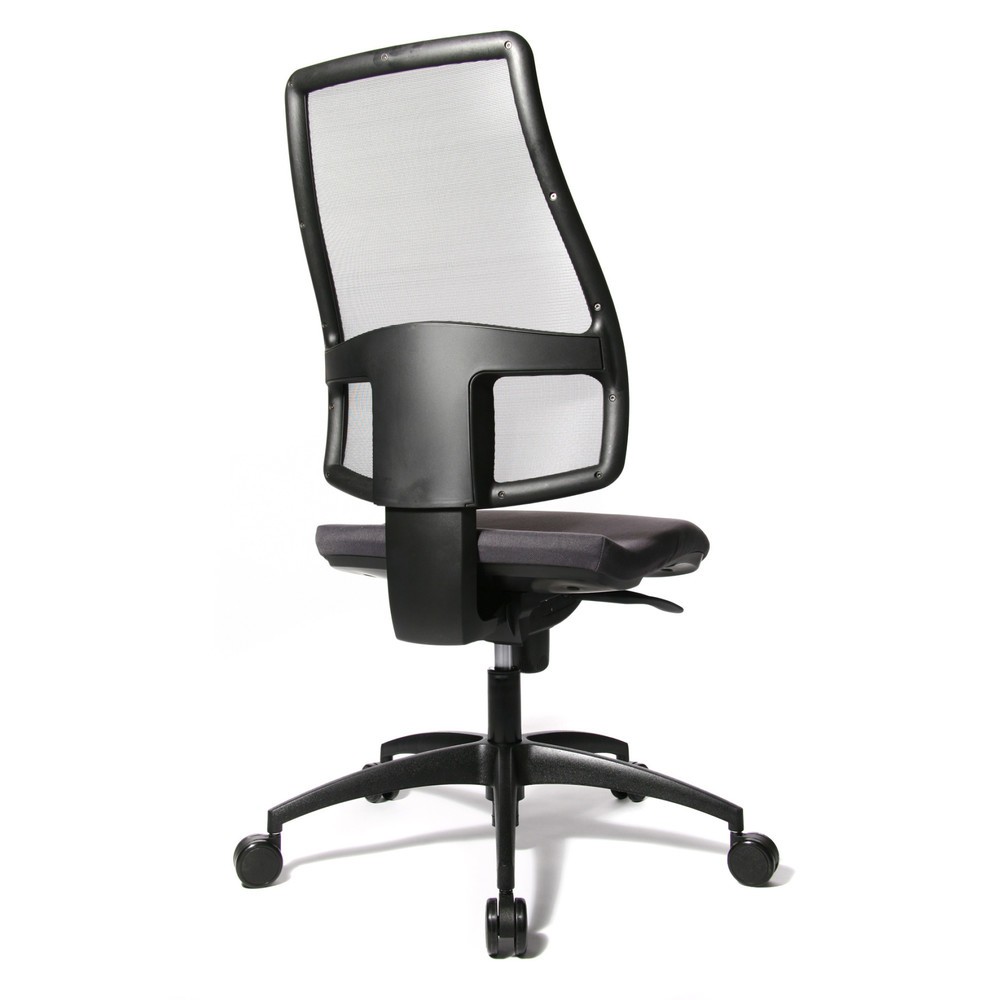 Produktabbildung Nr. 3: Chaise de bureau pivotante Topstar® Syncro, dossier en mesh respirant, anthracite