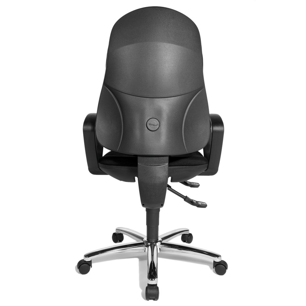 Produktabbildung Nr. 2: Chaise de bureau pivotante Topstar® Syncro-Steel II, dossier rembourré, noir