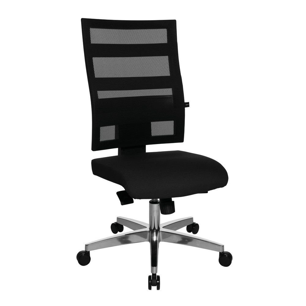 Produktabbildung Nr. 2: Chaise de bureau pivotante Topstar® X-Pander, dossier en mesh, fonction Fitness, noir