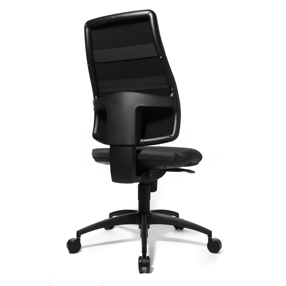 Produktabbildung Nr. 3: Chaise de bureau pivotante Topstar® Syncro, dossier rembourré, siège ergonomique ménageant les disques intervertébraux, anthracite