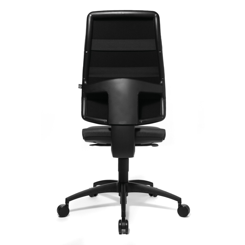 Produktabbildung Nr. 4: Chaise de bureau pivotante Topstar® Syncro, dossier rembourré, siège ergonomique ménageant les disques intervertébraux, anthracite