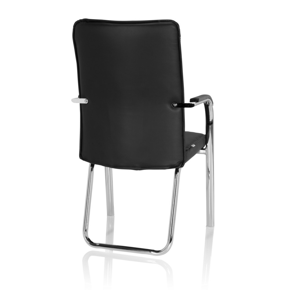 Produktabbildung Nr. 6: Chaise de conférence / chaise-visiteur hjh OFFICE BANDA V PU, noir