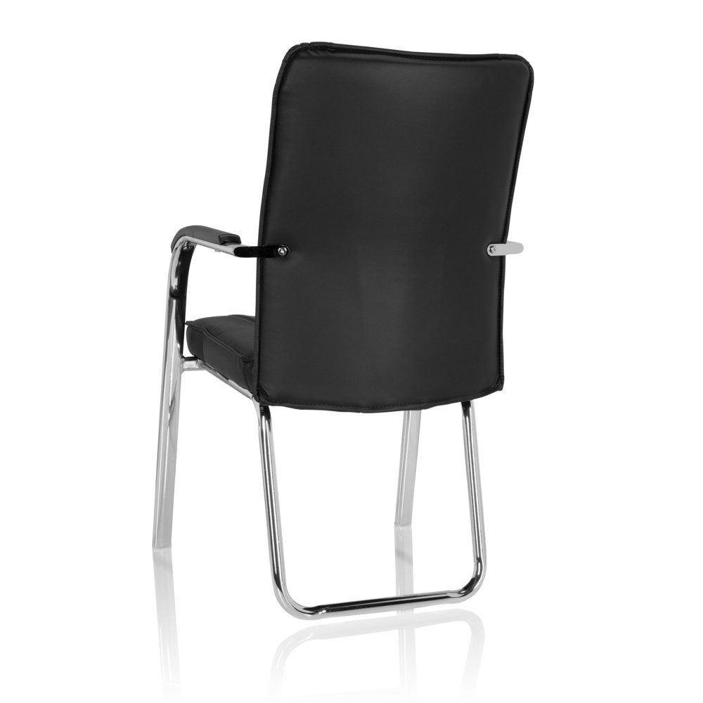 Produktabbildung Nr. 7: Chaise de conférence / chaise-visiteur hjh OFFICE BANDA V PU, noir