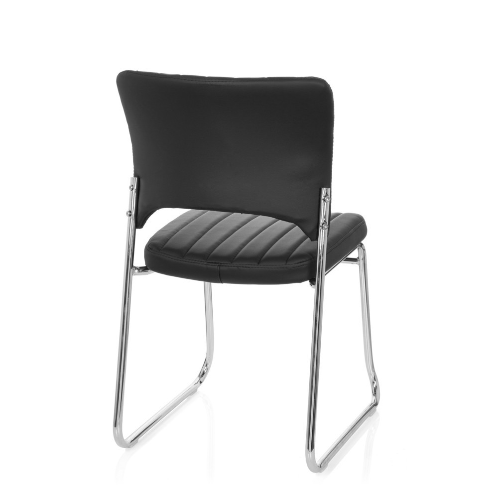 Produktabbildung Nr. 6: Chaise de conférence / chaise-visiteur hjh OFFICE CASPI V PU, noir