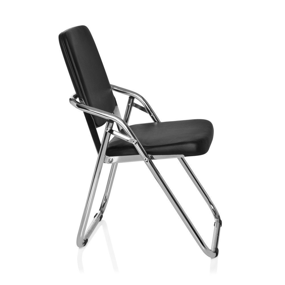 Produktabbildung Nr. 6: Chaise de conférence / chaise-visiteur hjh OFFICE / ESTO PU, noir