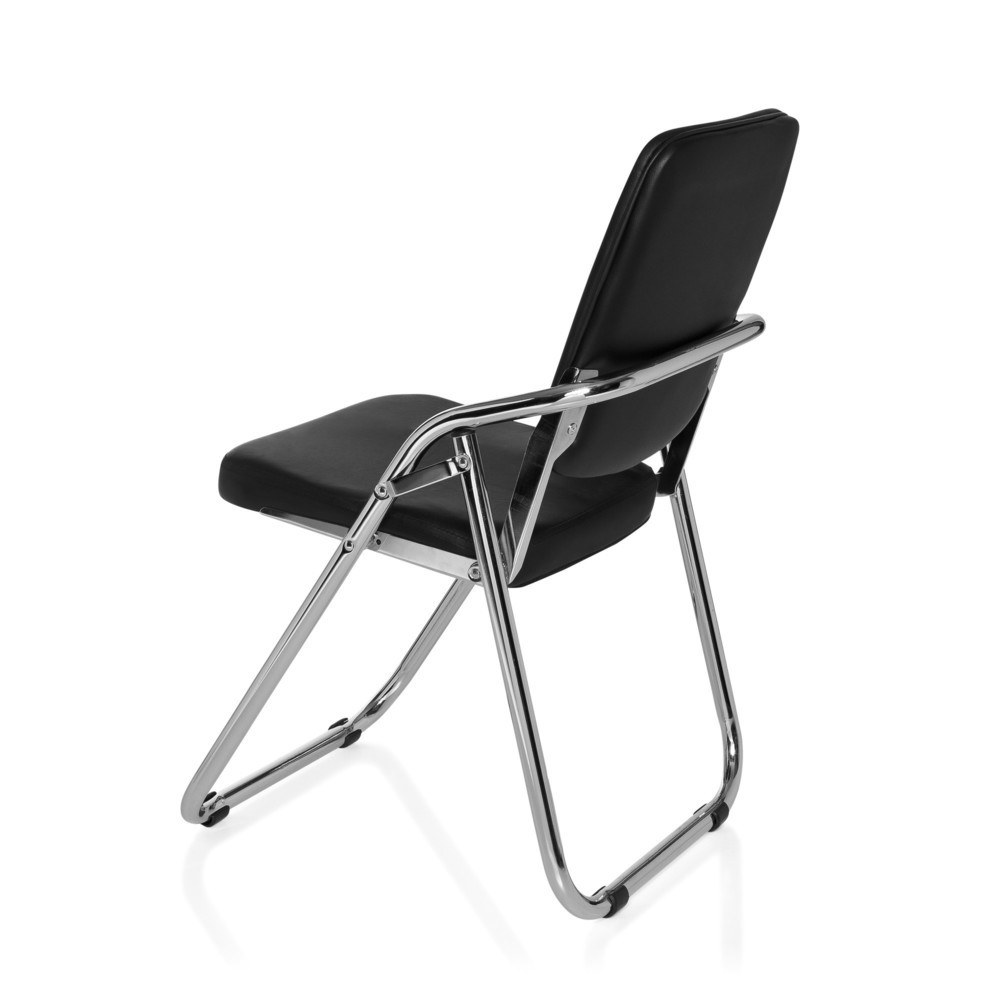 Produktabbildung Nr. 10: Chaise de conférence / chaise-visiteur hjh OFFICE / ESTO PU, noir