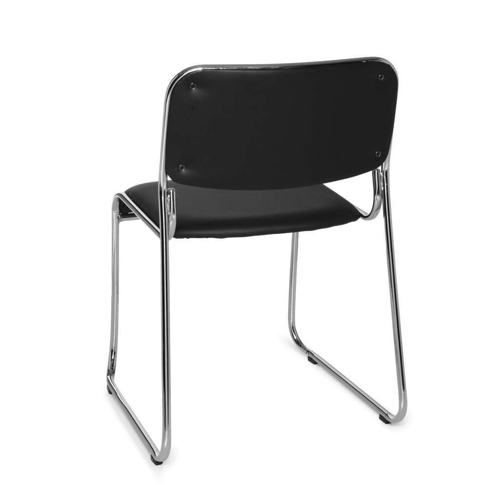 Produktabbildung Nr. 7: Chaise de conférence / chaise à patins hjh OFFICE KOLTA V PU, noir