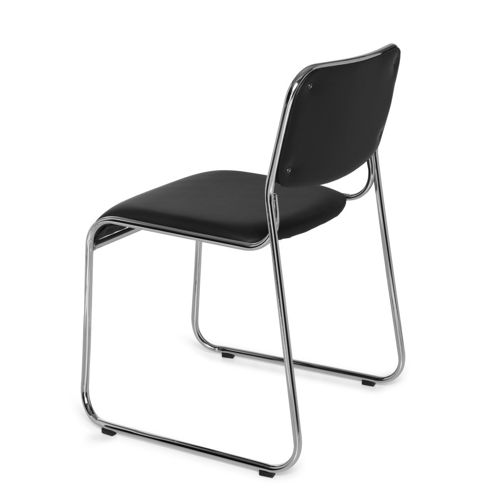 Produktabbildung Nr. 8: Chaise de conférence / chaise à patins hjh OFFICE KOLTA V PU, noir