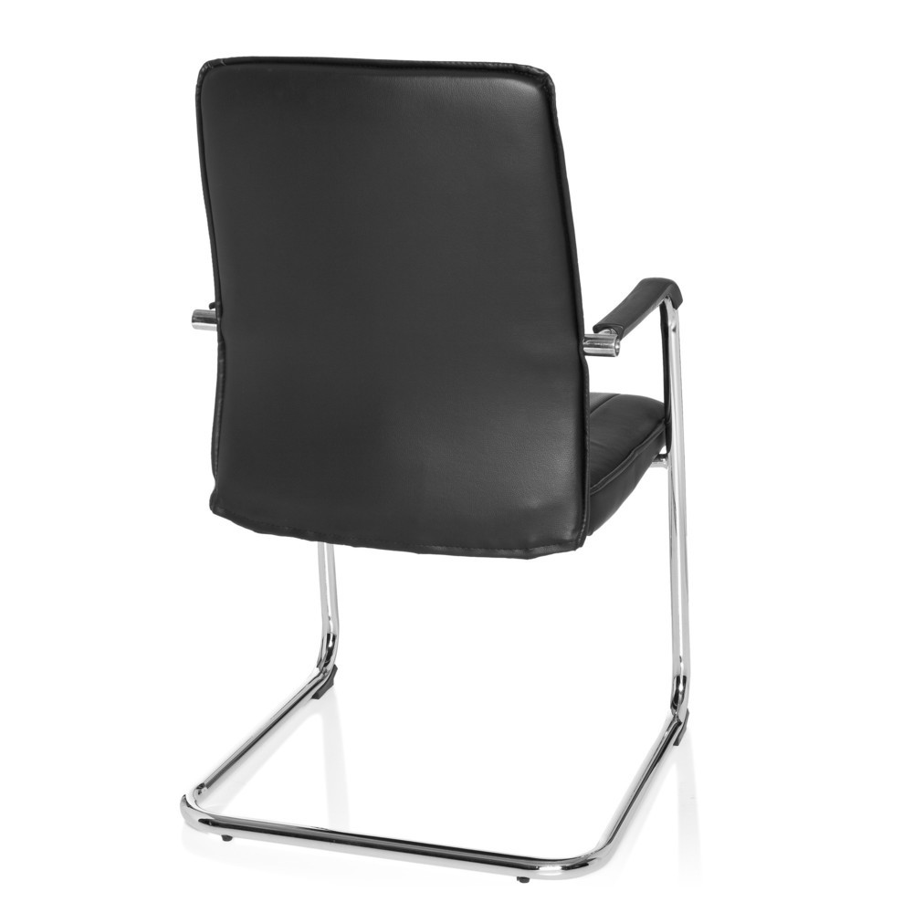 Produktabbildung Nr. 6: Chaise de conférence / chaise-visiteur hjh OFFICE TILA V PU, noir