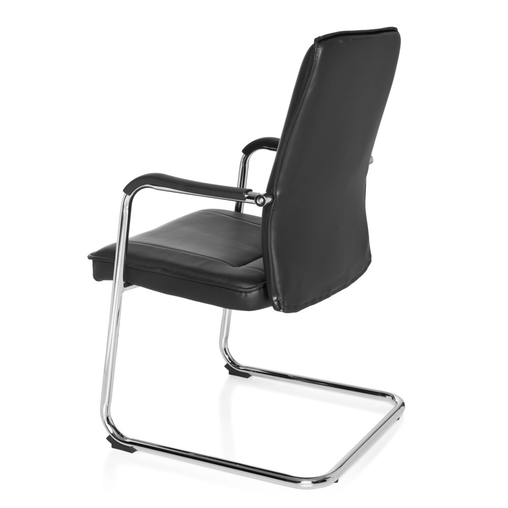 Produktabbildung Nr. 8: Chaise de conférence / chaise-visiteur hjh OFFICE TILA V PU, noir