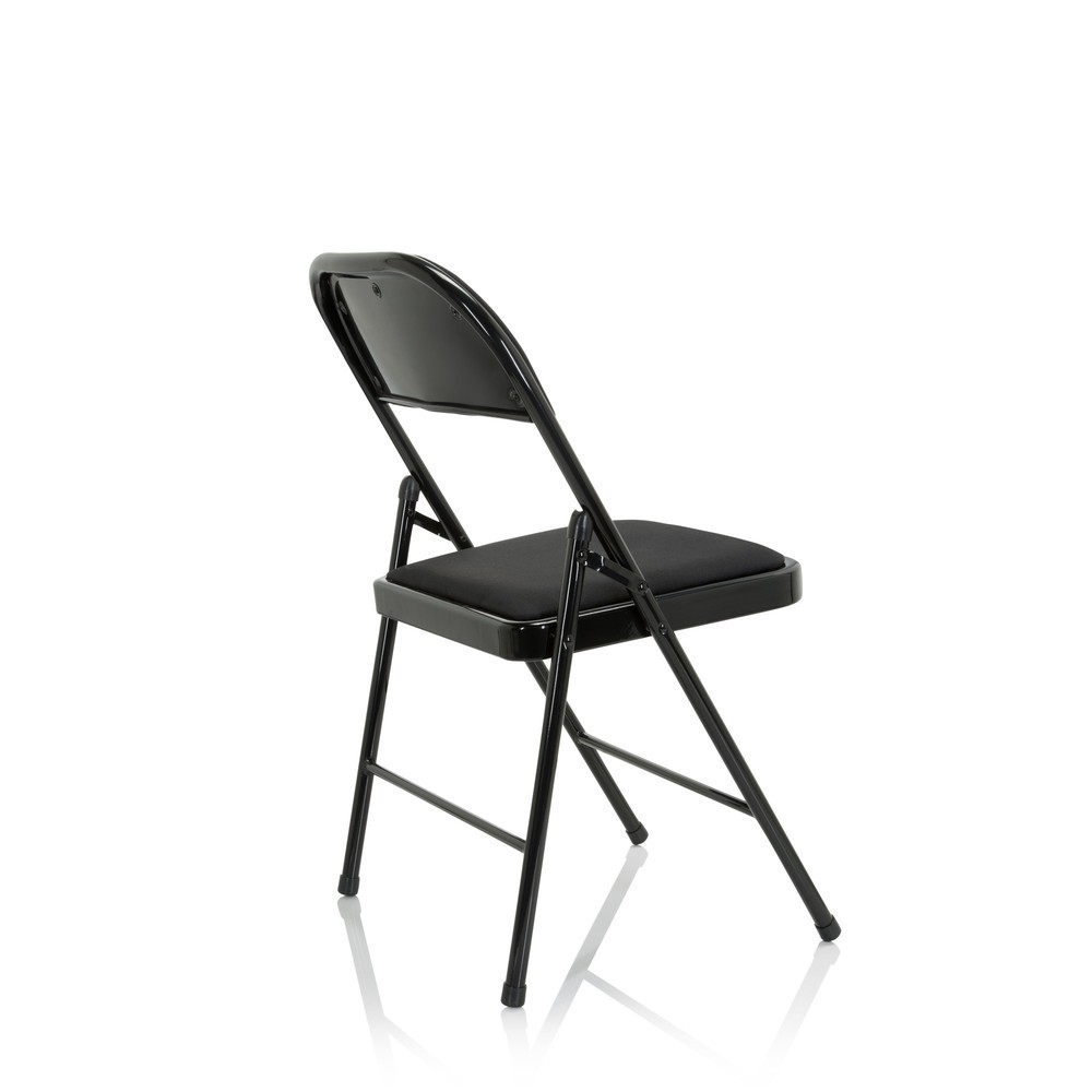 Produktabbildung Nr. 9: Chaise de conférence / chaise-visiteur / chaise pliante hjh OFFICE BANDA V II tissu, noir