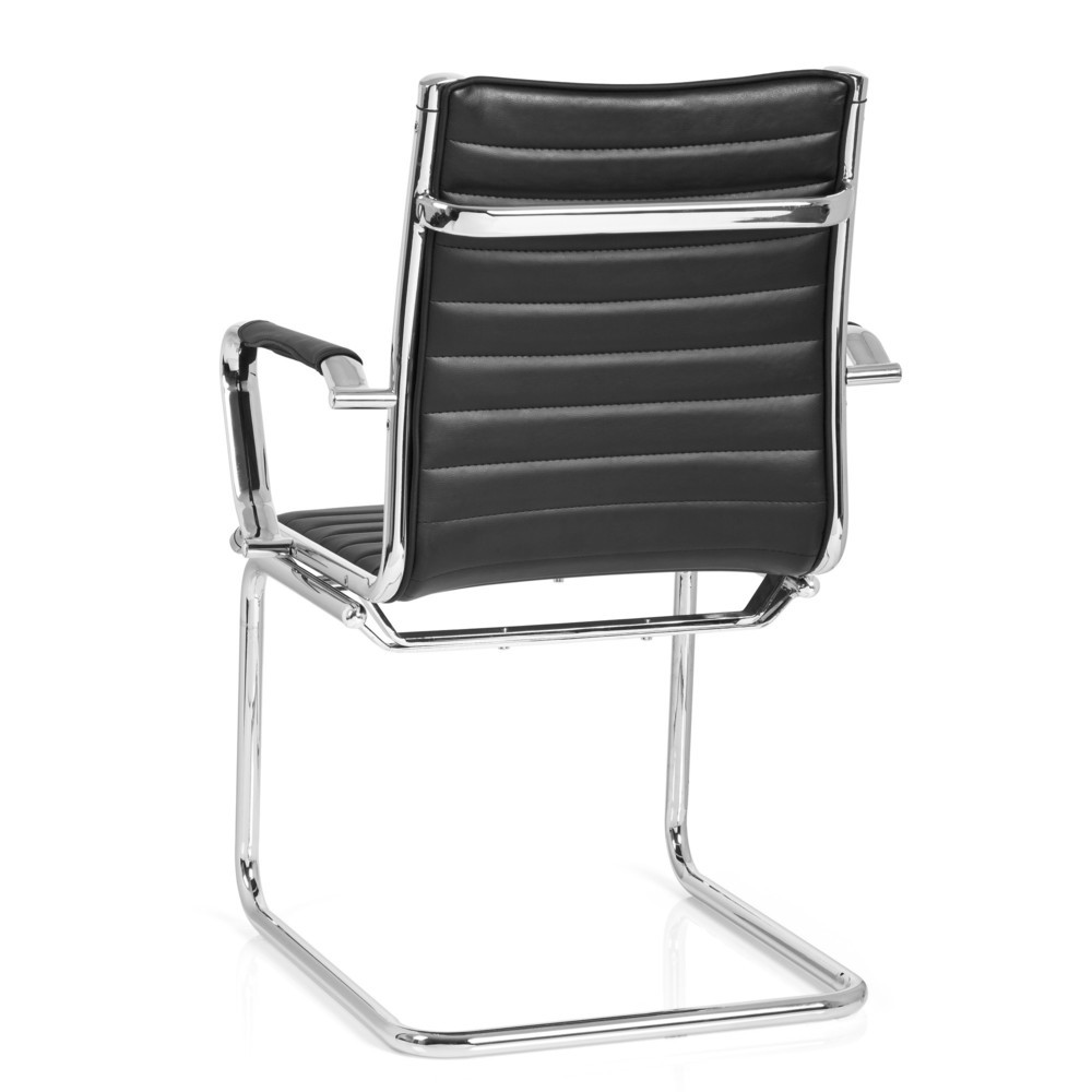 Produktabbildung Nr. 7: Chaise-visiteur / chaise de conférence hjh OFFICE VEMONA V, PU noir