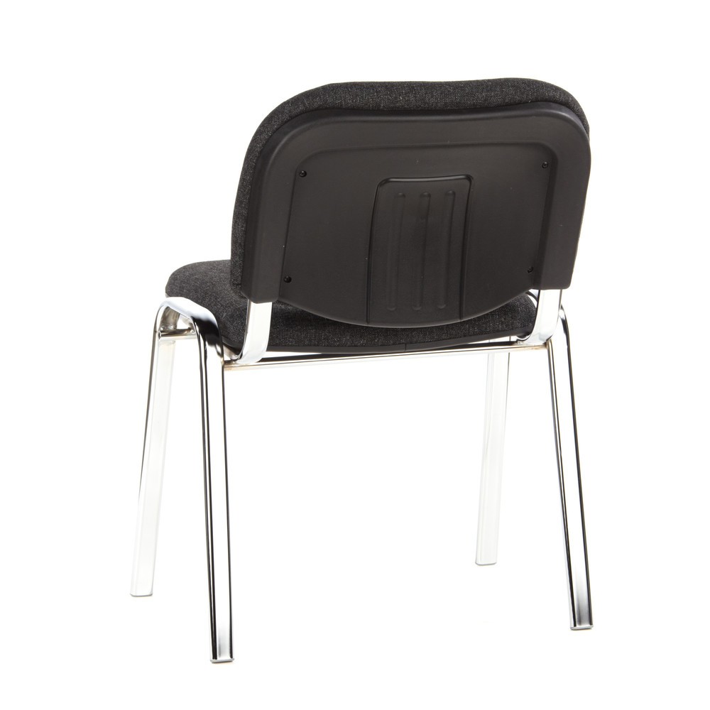 N° de l'image du produit 7 : Chaise de conférence / chaise-visiteur hjh OFFICE XT 600, chromé/anthracite