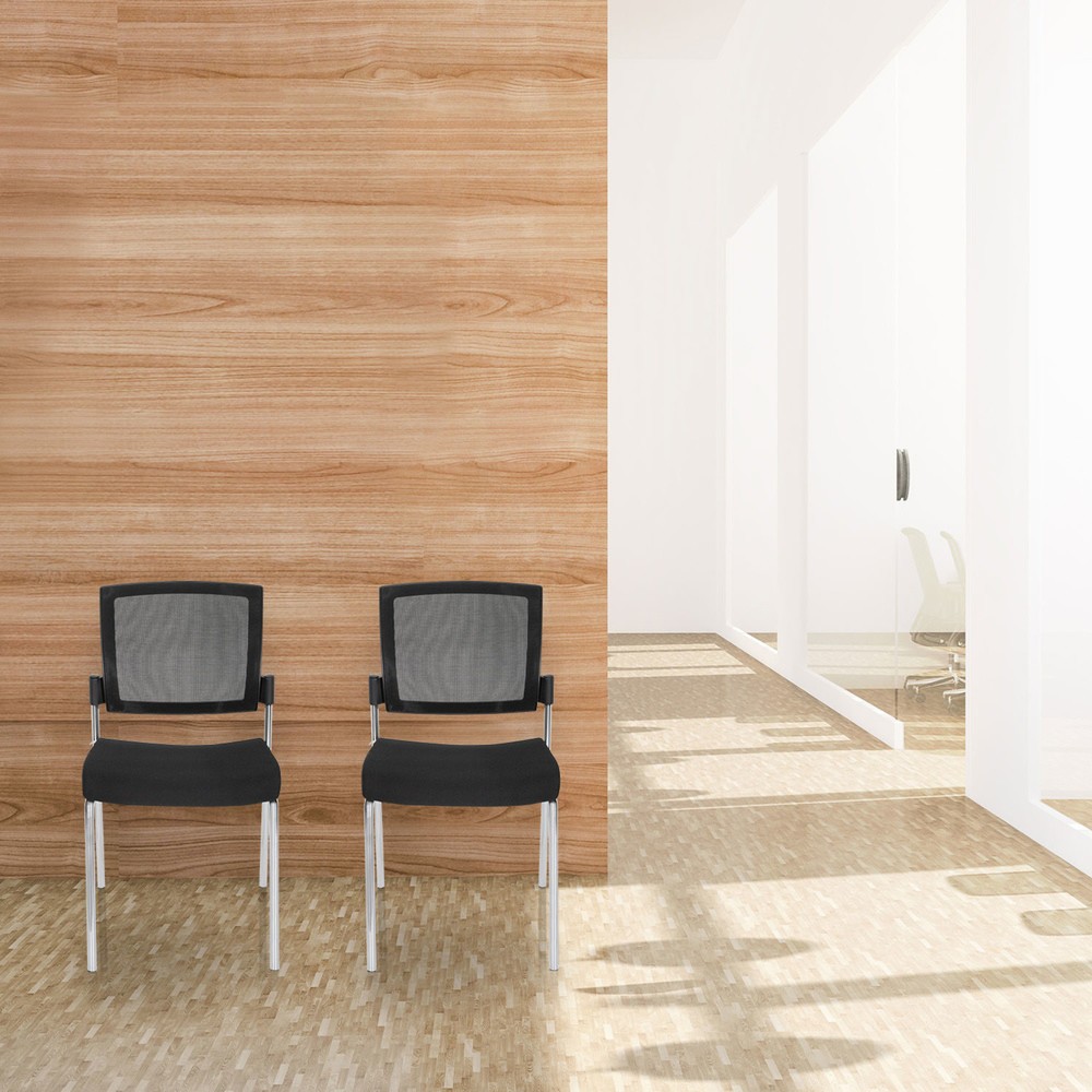 Produktabbildung Nr. 3: Chaise-visiteur / chaise de conférence hjh OFFICE K9 V, noir