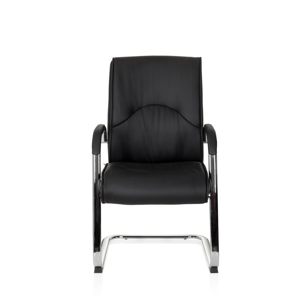 Illustration du produit: Chaise-visiteur / chaise de conférence hjh OFFICE SOVRANO V similicuir, noir