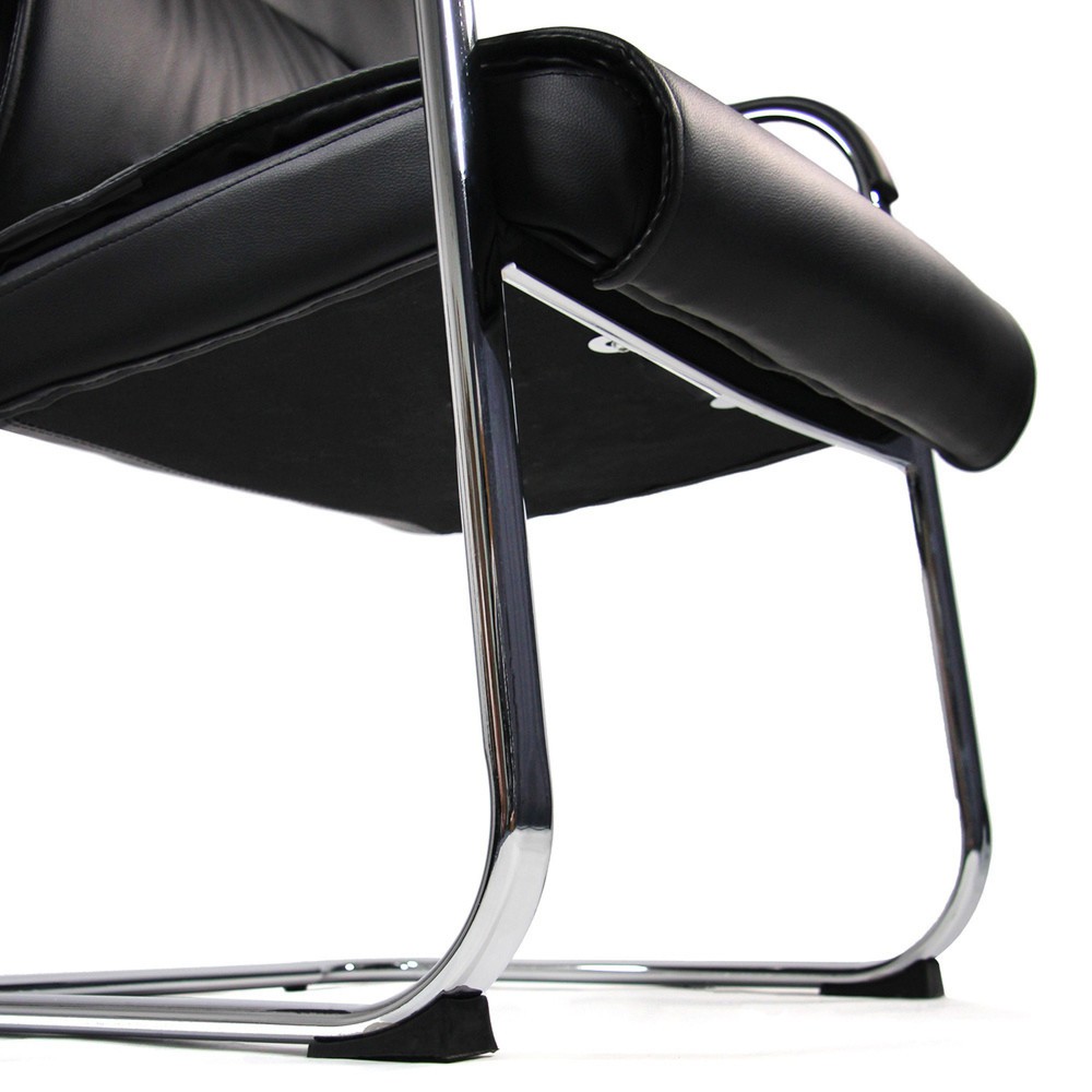 Produktabbildung Nr. 3: Chaise-visiteur / chaise de conférence hjh OFFICE SOVRANO V similicuir, noir