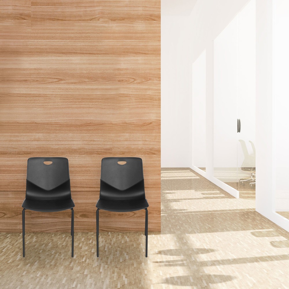 Produktabbildung Nr. 4: Chaise-visiteur / chaise de conférence hjh OFFICE T36 V, noir