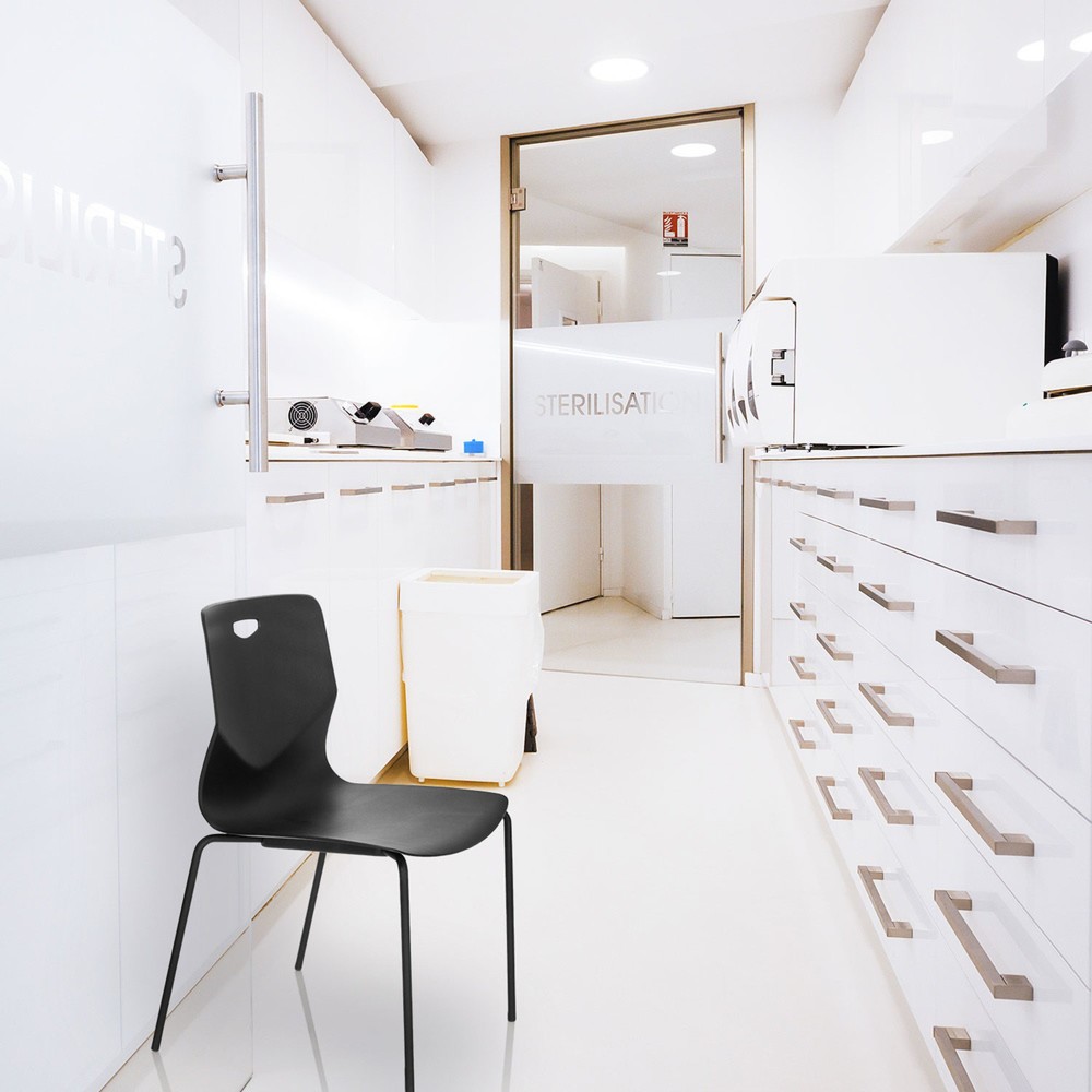 Produktabbildung Nr. 7: Chaise-visiteur / chaise de conférence hjh OFFICE T36 V, noir