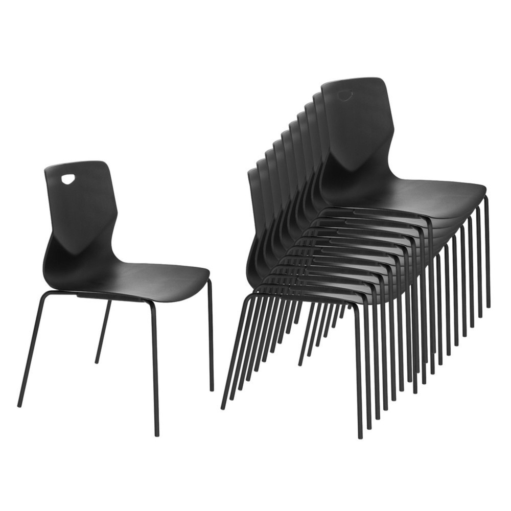 Produktabbildung Nr. 8: Chaise-visiteur / chaise de conférence hjh OFFICE T36 V, noir