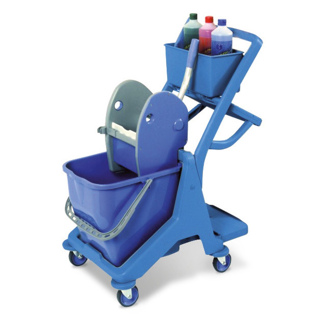 Illustration du produit: Chariot simple seau Harema® Profi, seau de 25 litres, avec support en plastique