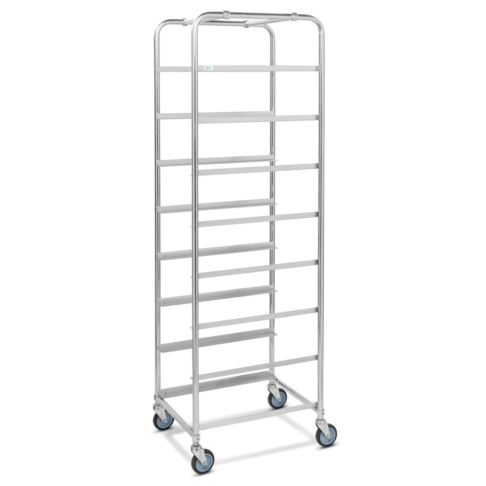 Illustration du produit: Chariot à claies Kongamek pour bacs Euro, plateaux droits, écart de 210 mm