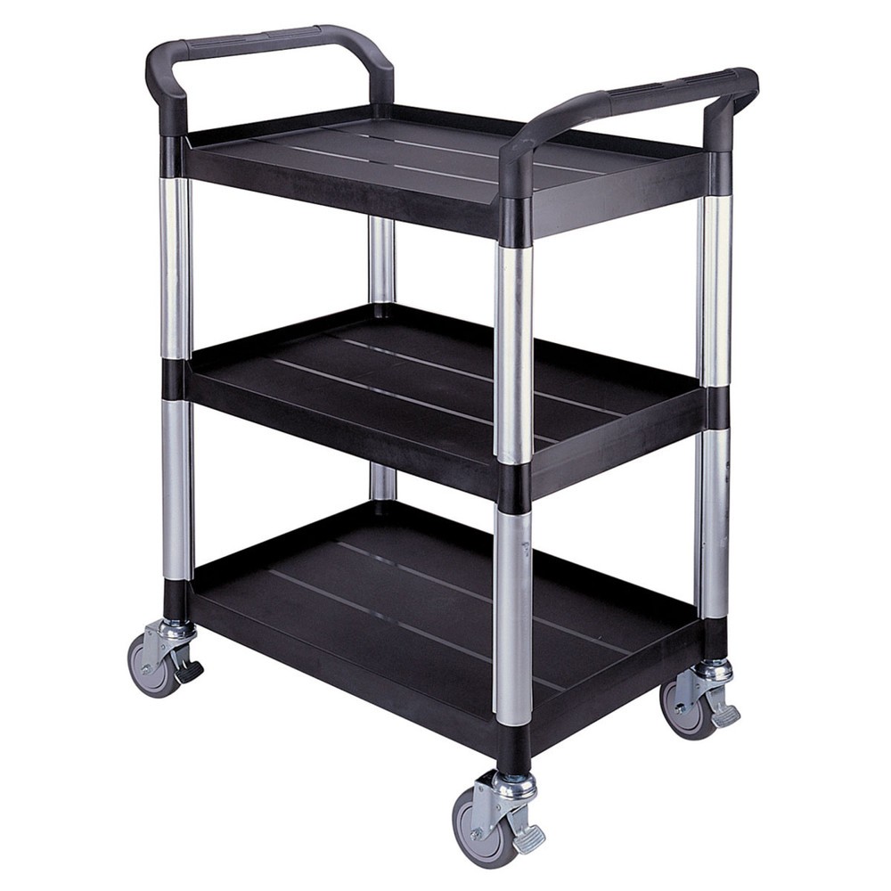 Illustration du produit: Chariot à plateaux Matador 808A noir- 3 plateaux