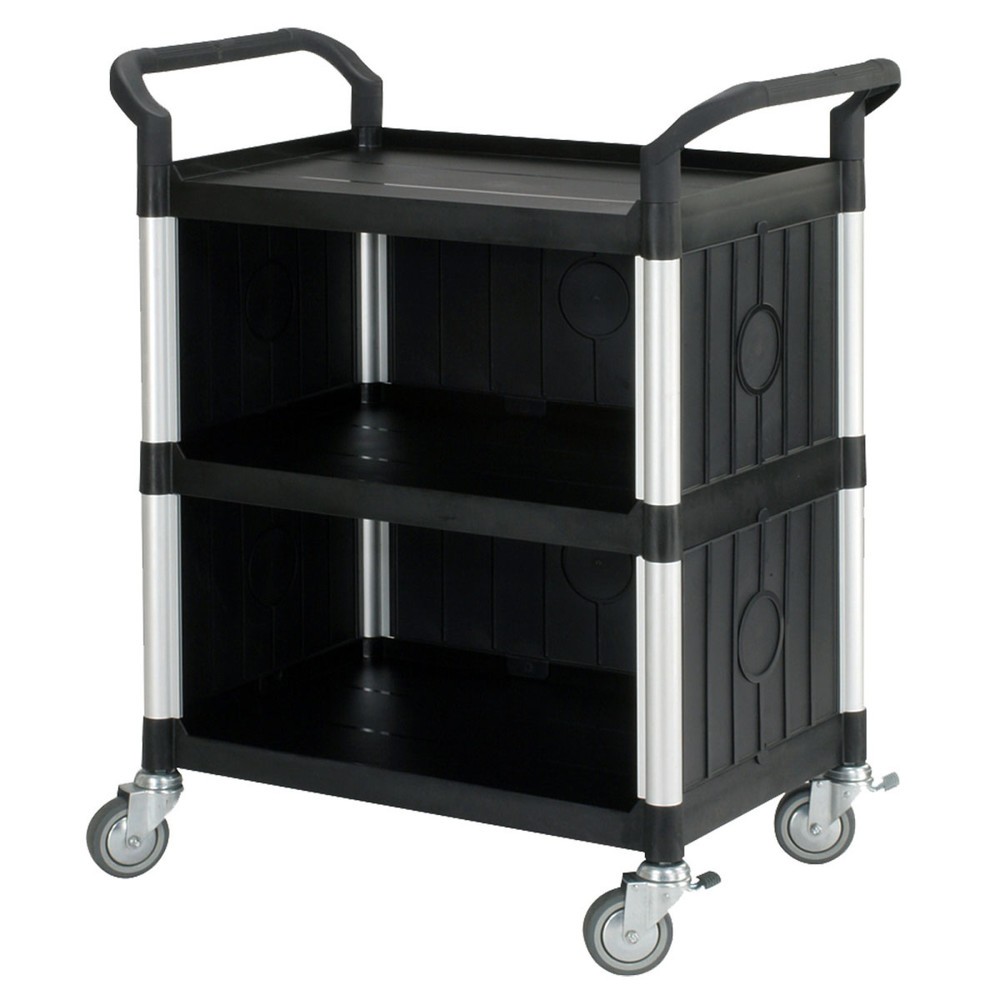Illustration du produit: Chariot à plateaux Matador 808C noir - 3 plateaux
