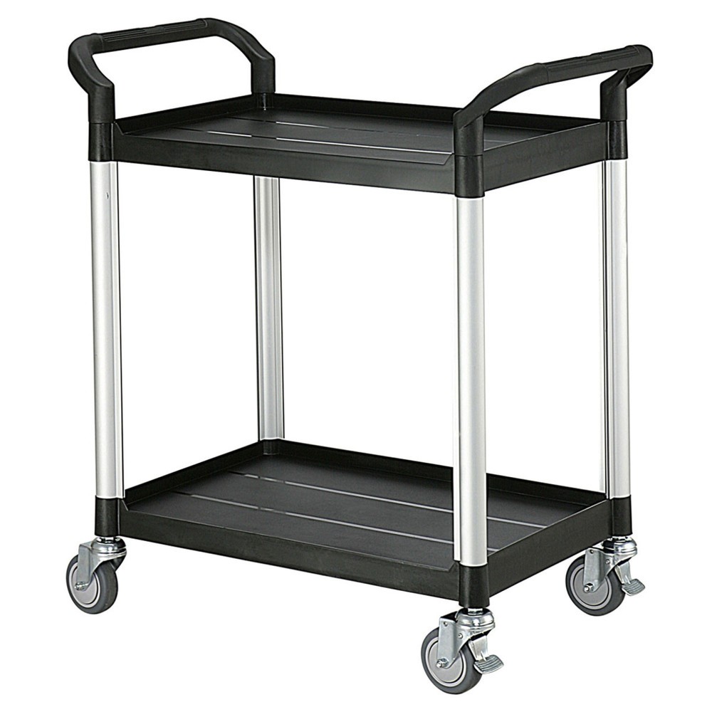 Illustration du produit: Chariot à plateaux Matador 808E noir - 2 plateaux