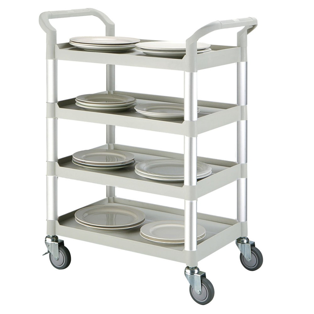 Illustration du produit: Chariot à plateaux Matador 808I-3 gris-blanc - 4 plateaux