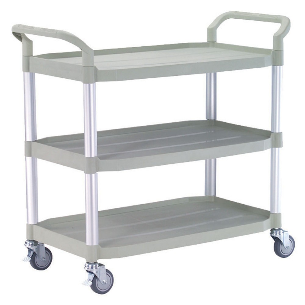 Illustration du produit: Chariot à plateaux Matador 808LA-3 gris-blanc - 3 plateaux
