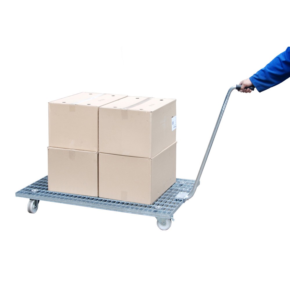 Produktabbildung Nr. 2: Chariot à roulettes grillagé Bauer® GRW-III, galvanisé à chaud