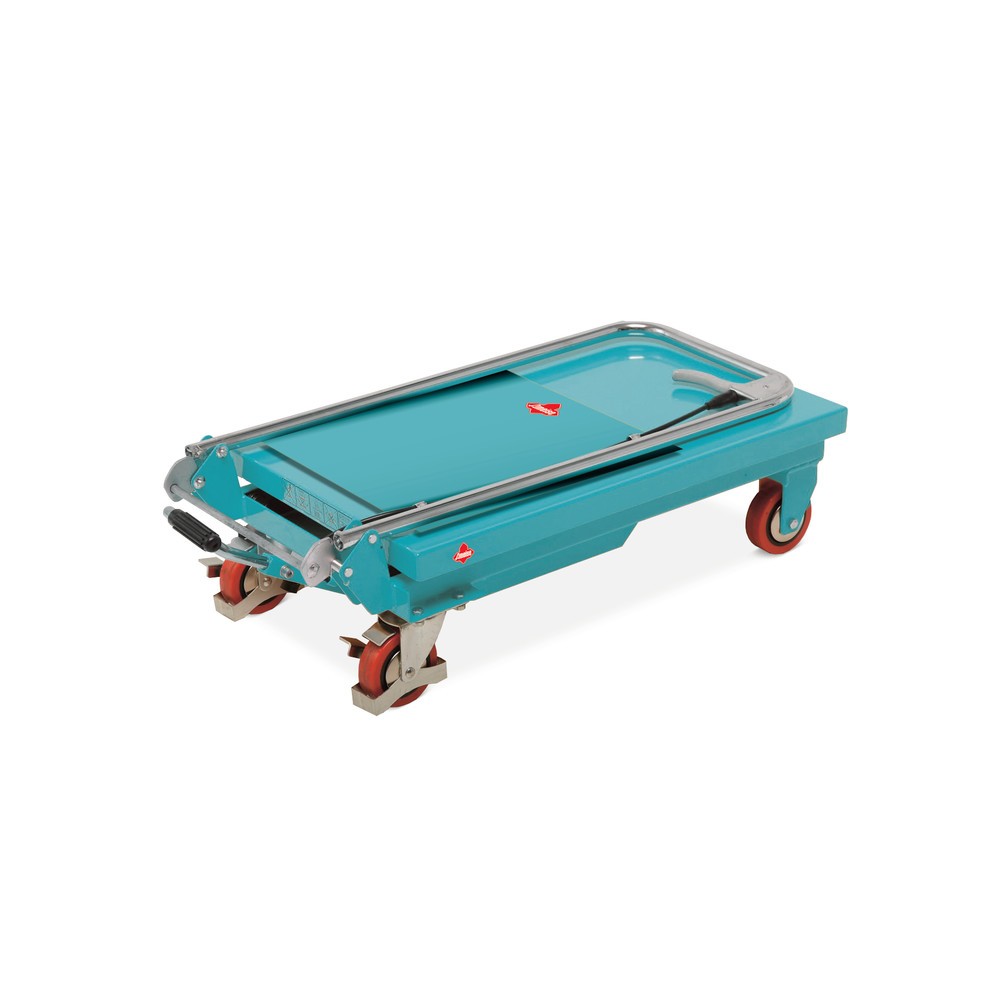 Produktabbildung Nr. 3: Table élévatrice mobile à ciseaux Ameise, avec arceau rabattable