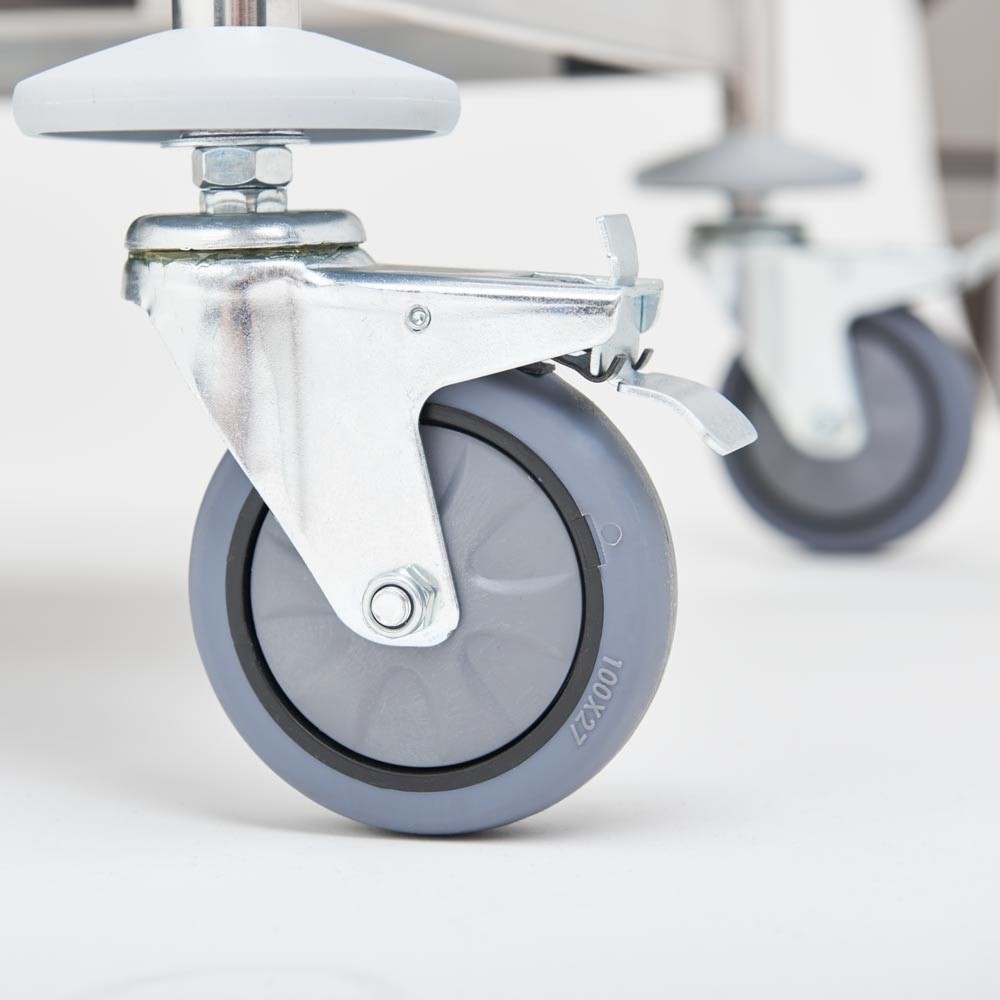 Produktabbildung Nr. 3: Chariot de service Stalgast avec deux étagères de 800x500 mm, sans poignée