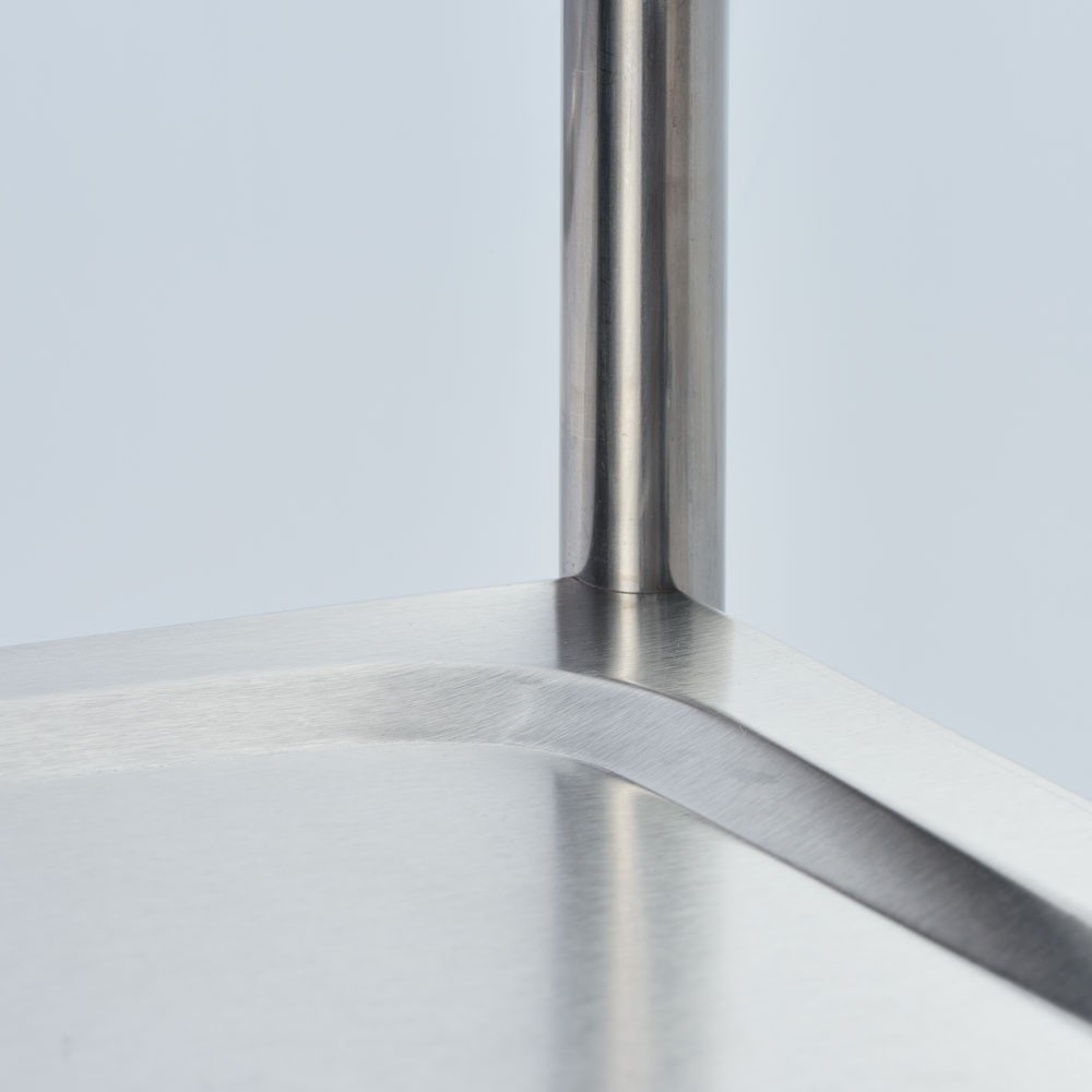 Produktabbildung Nr. 2: Chariot de service Stalgast en acier inoxydable, avec deux étagères, 860 x 540 x 940 mm (L x P x H)
