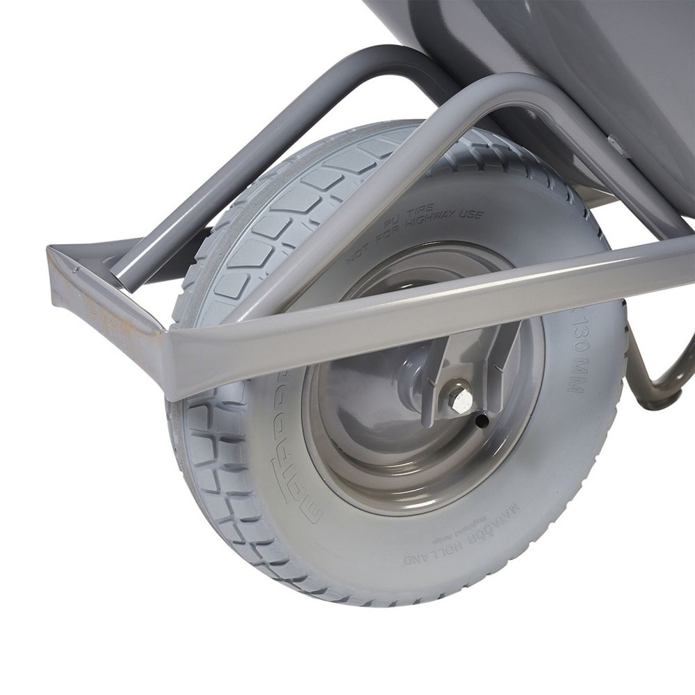 Produktabbildung Nr. 2: Roue de brouette Matador large et anti-crevaison Ø400-8, longueur d'essieu 100 mm