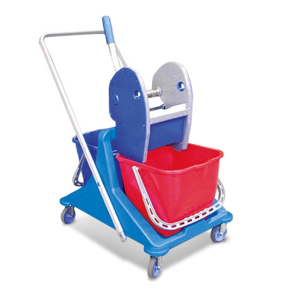 Illustration du produit: Chariot de ménage Harema® Profi, 2 seaux de 15 litres