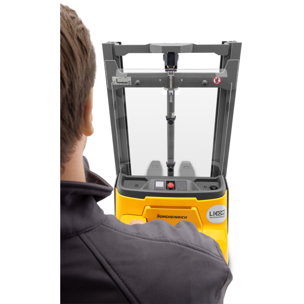 Produktabbildung Nr. 4: Chariot élévateur électrique Jungheinrich EJC 010i ZT, élévation 2 500 mm, chargeur intégré, système de levée proportionnelle