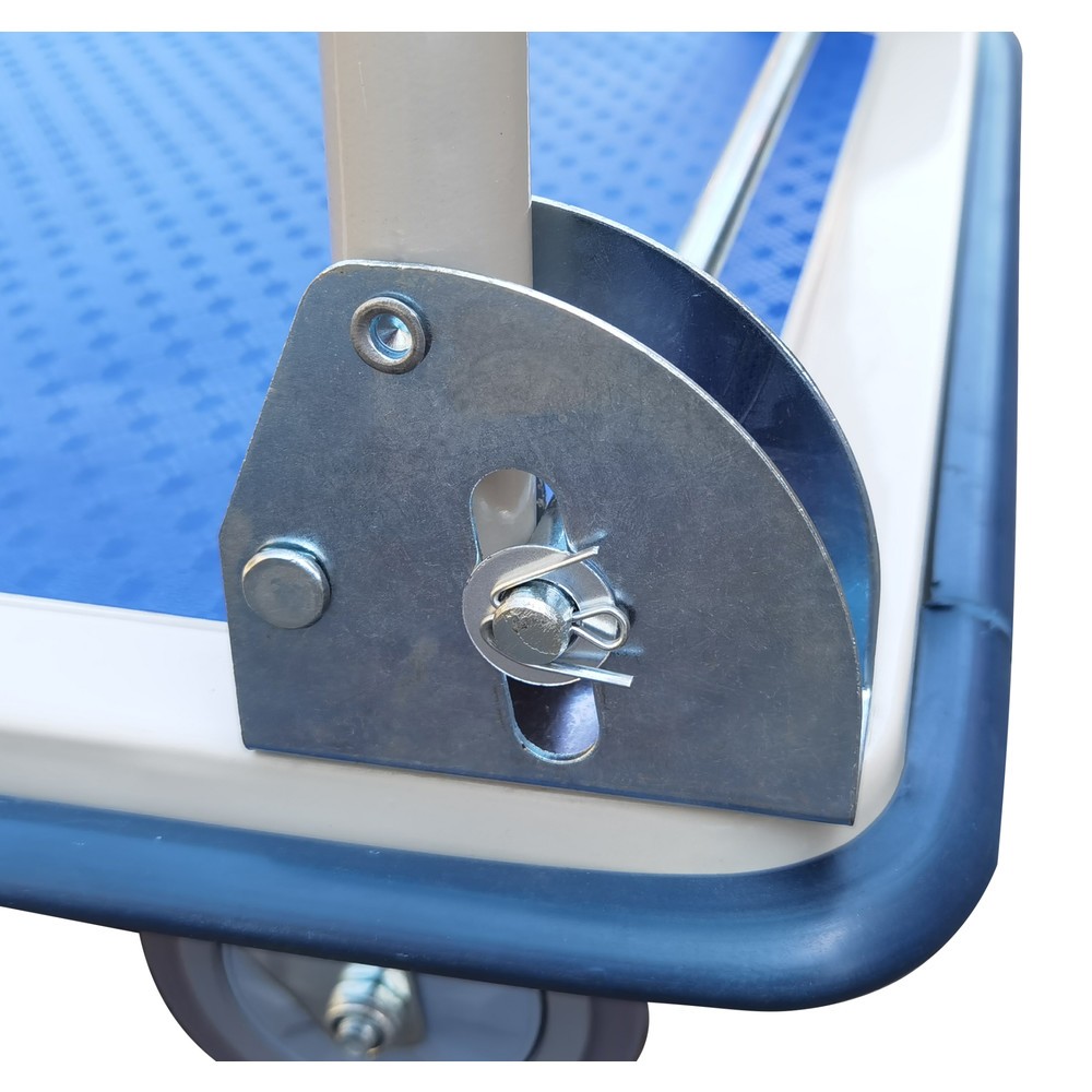Produktabbildung Nr. 4: Chariot à plateforme pliante en tôle d'acier capacité de charge 150 kg LxP 480 x 740 mm