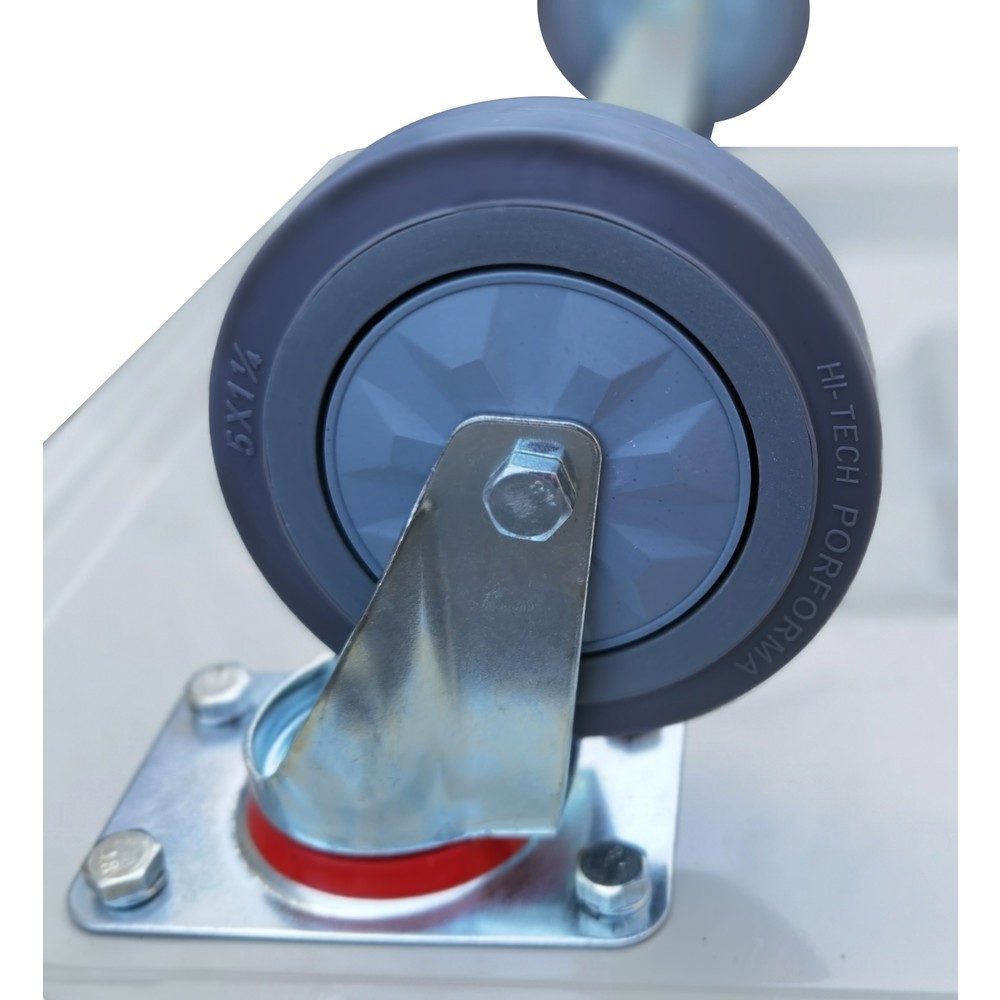 Produktabbildung Nr. 9: Chariot à plateforme pliante en tôle d'acier capacité de charge 150 kg LxP 480 x 740 mm