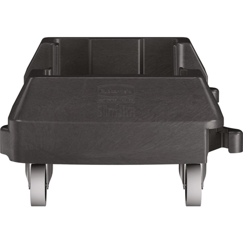 Produktabbildung Nr. 3: Chariot avec 4 roulettes pivotantes poubelle de tri 60 l noir RUBBERMAID