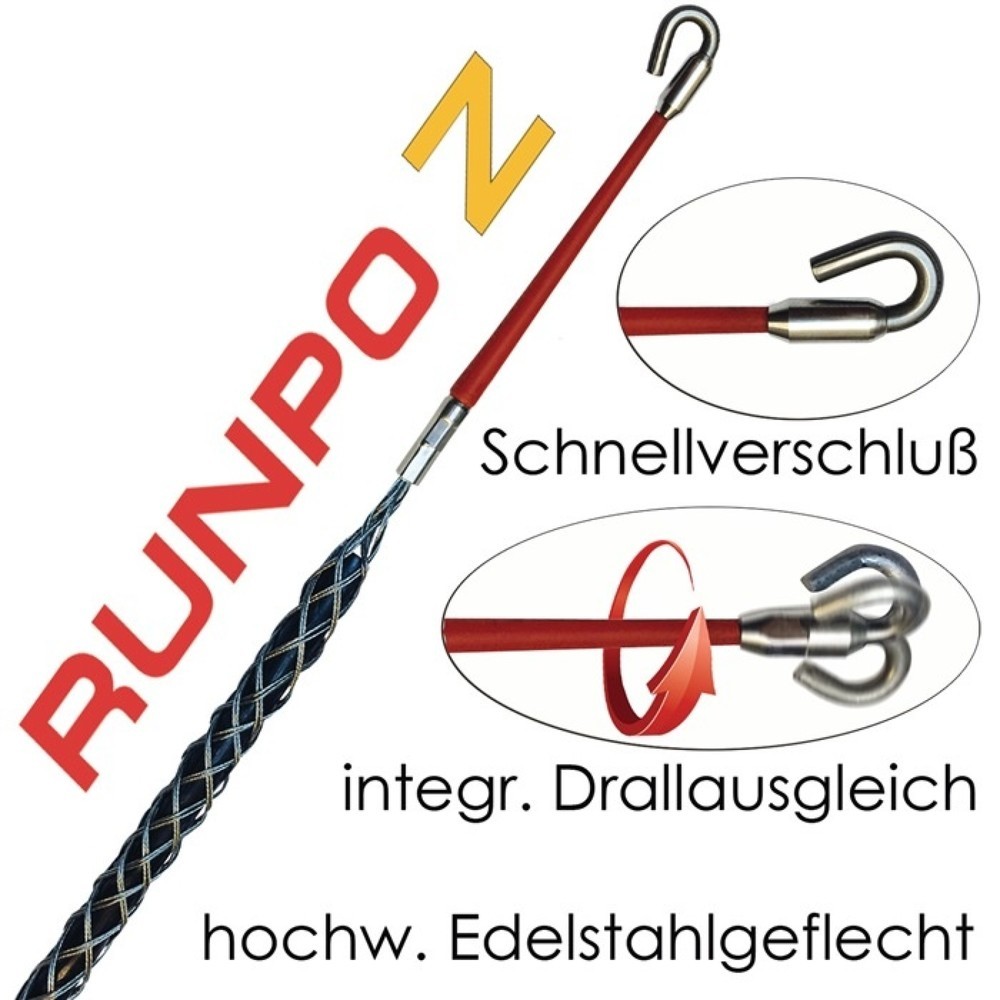 Illustration du produit: Gaine tire-fils RUNPO Z D. du câble 6-9 mm RUNPOTEC