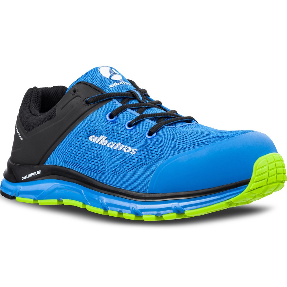 Illustration du produit: Chaussures de sport de sécurité Lift Blue Impulse Low S1P ESD, taille 43