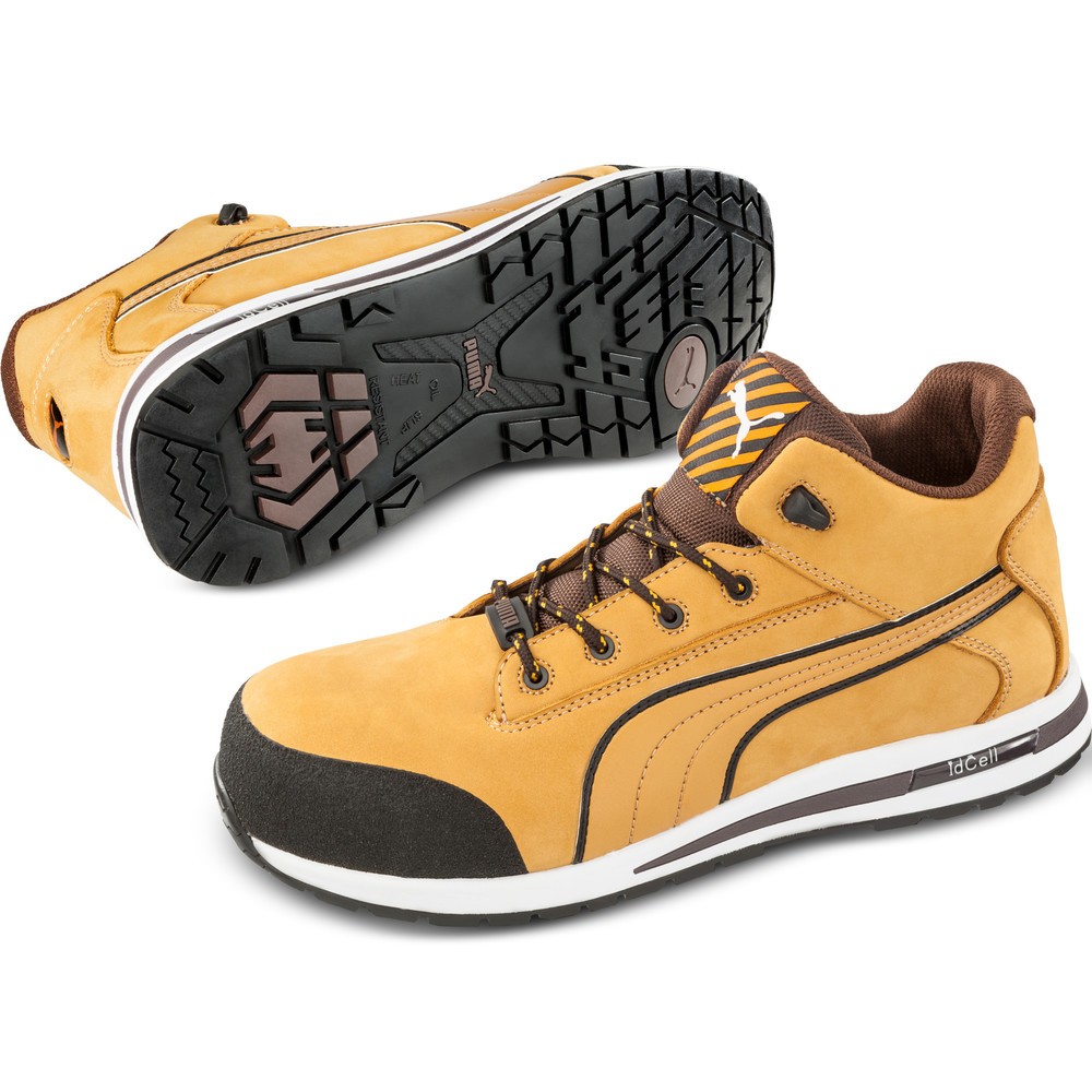 Illustration du produit: Chaussures de sport de sécurité PUMA® Dash Wheat Mid S3, taille 42