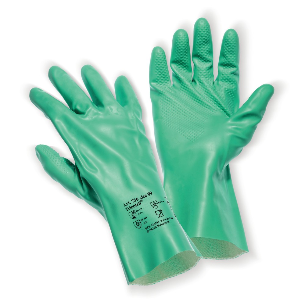 Produktabbildung: Chemikalienschutz-Handschuhe KCL Tricotril® 736, Grösse 8
